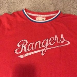 red jacket texas rangers t shirt